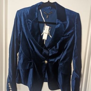 NWT velvet blazer